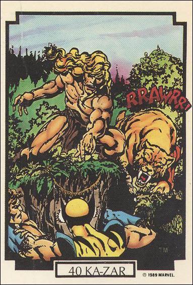 Best of Byrne (Base Set) card 40 Ka-Zar