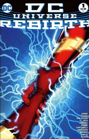 DC Universe: Rebirth issue 1-G Gary Frank Cover (5th Printing)
