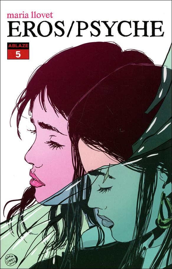 Maria Llovet's Eros/Psyche issue 5-B Maria Llovet Cover