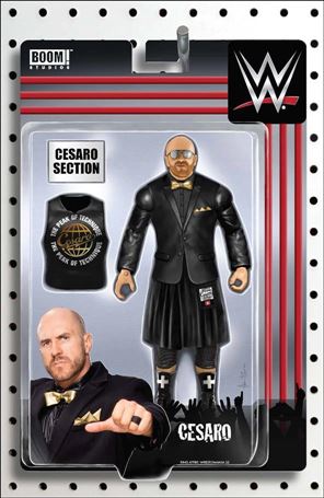WWE issue 9-B Adam Riches Action Figure Cover