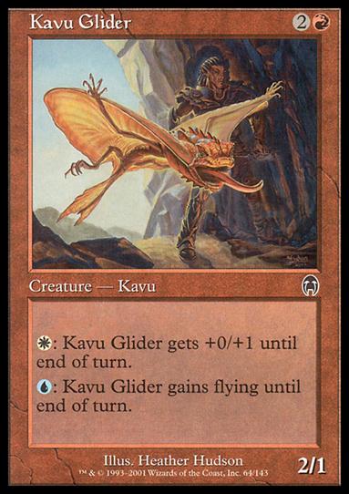 Magic the Gathering: Apocalypse (Base Set) card 64 Kavu Glider