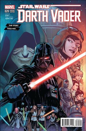 Darth Vader (2015) issue 20-C Reilly Brown The Story Thus Far... Cover