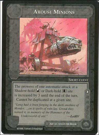 Middle-Earth: The Wizards (Base Set) card 28 Arouse Minions
