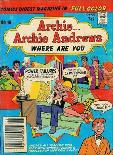 Archie…Archie Andrews, Where Are You Comics Digest Magazine issue 18