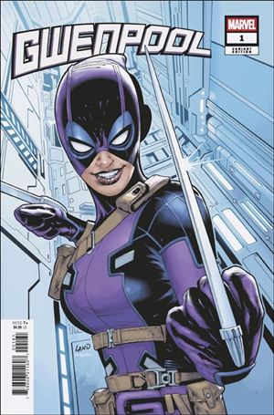 Gwenpool (2025) issue 1-B Greg Land Cover