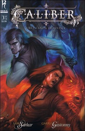 Caliber issue 3-B Stanley Lau Cover