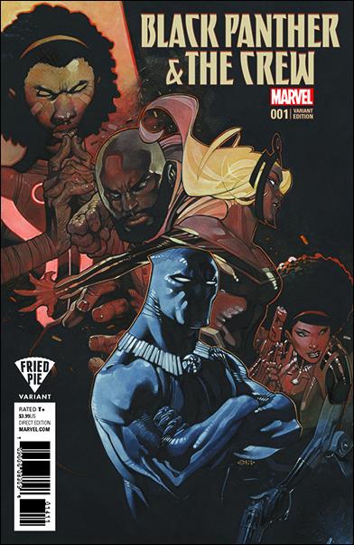 Black Panther and the Crew issue 1-F Chris Stevens Polybagged Fried Pie Cover