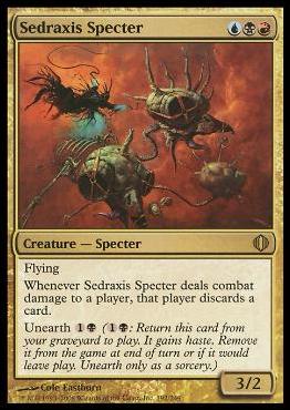 Magic the Gathering: Shards of Alara (Base Set) card 192 Sedraxis Specter