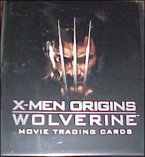X-Men Origins: Wolverine card 3 Trading Card Binder