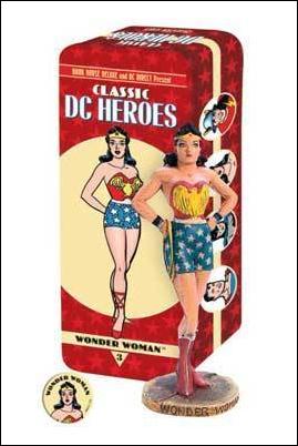 Classic DC Heroes item 3 Wonder Woman with Collector Pin 1/2000