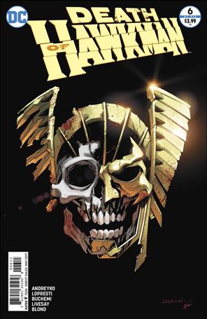 Death of Hawkman issue 6 Aaron Lopresti Cover