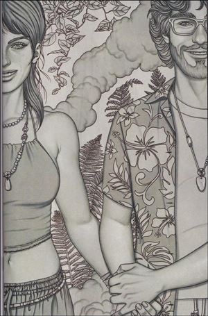 Once Upon a Time at the End of the World issue 6-D Jenny Frison B & W Cover