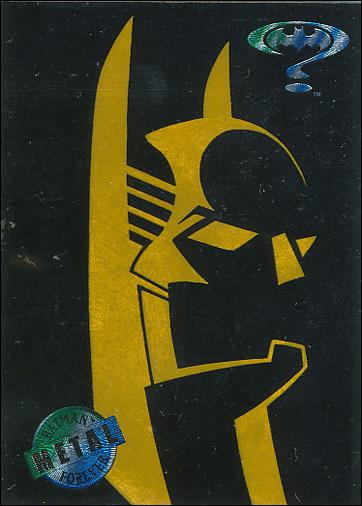 Batman Forever Metal (Gold Blaster Subset) card 6 Batman's Cowl