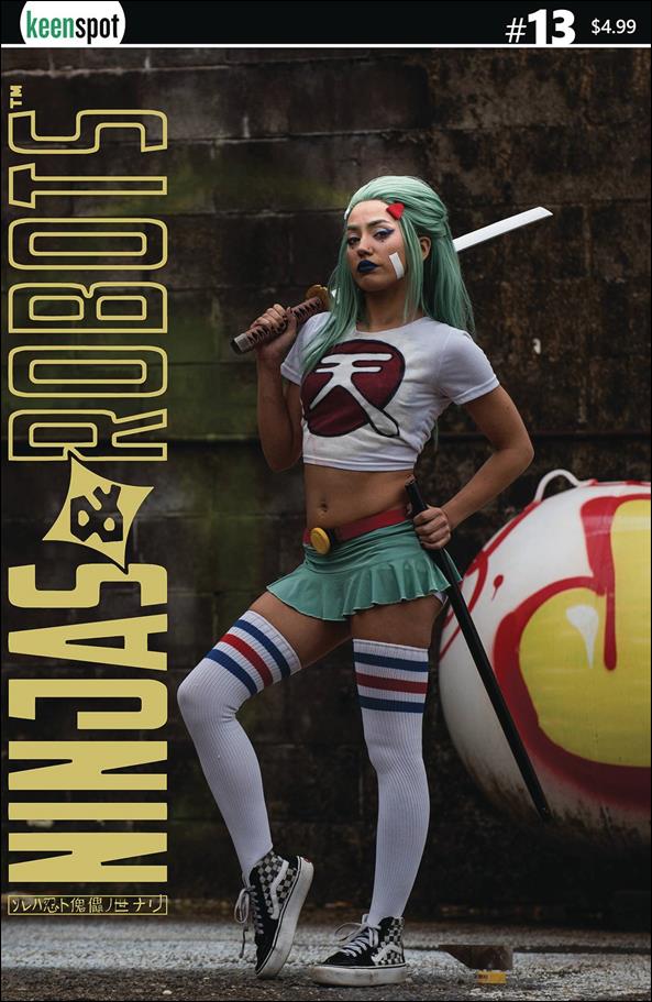 Ninjas and Robots issue 13-C Torey Vaughan Cosplay Photo Cover