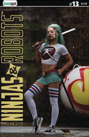 Ninjas and Robots issue 13-C Torey Vaughan Cosplay Photo Cover