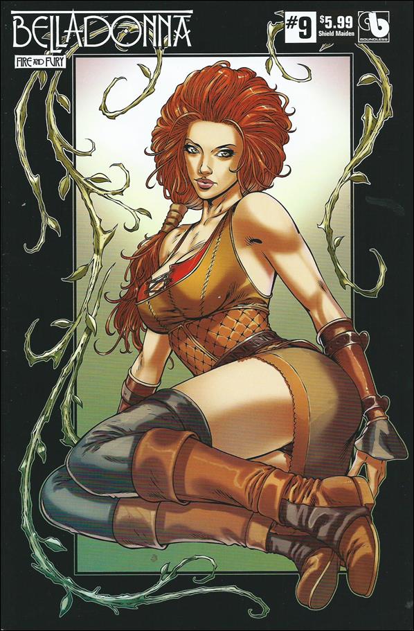 Belladonna: Fire & Fury issue 9-B Shield Maiden Cover