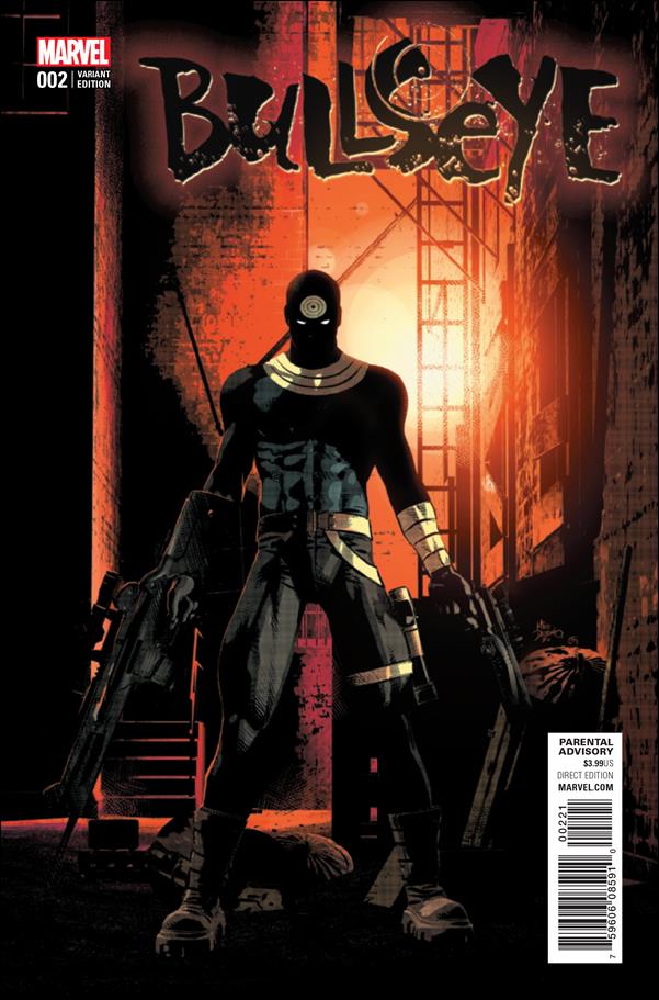 Bullseye issue 2-B Mike Deodato Jr. Cover