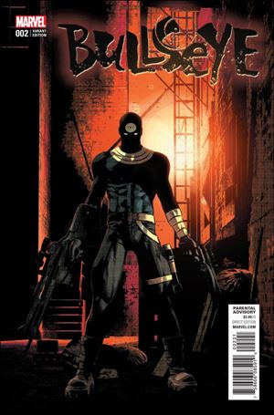 Bullseye issue 2-B Mike Deodato Jr. Cover