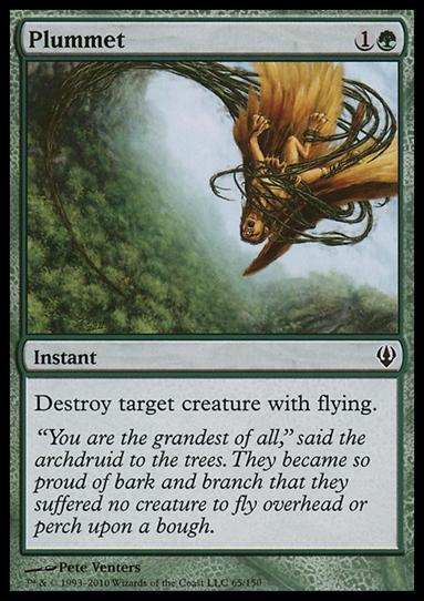 Magic the Gathering: Archenemy (Base Set) card 65 Plummet