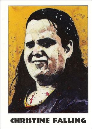 True Crime (Base Set) card 89 Christine Falling