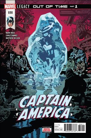 Captain America (1968) issue 698 Chris Samnee Cover