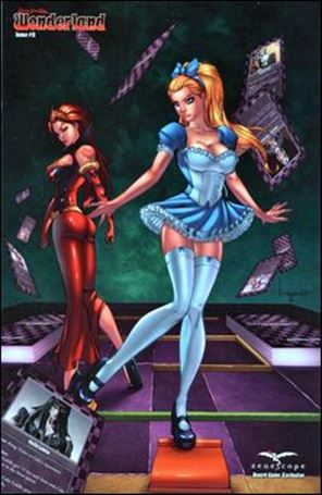 Grimm Fairy Tales Presents Wonderland issue 2-F Ale Garza Board Game Cover 1/300