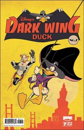 Darkwing Duck issue 7-B Sabrina Alberghetti Cover