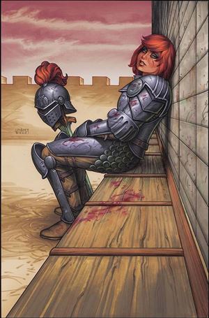 Sonjaversal issue 10-N Joseph Michael Linsner Virgin Cover