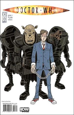 Doctor Who (2009) issue 3 Paul Grist Cover
