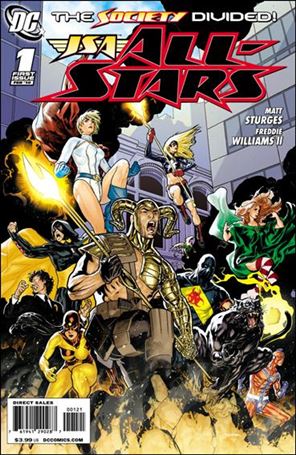 JSA All-Stars issue 1-B Ryan Sook 1:10 Cover