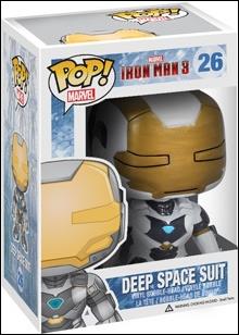 POP! Marvel figure 26 Deep Space Suit (Iron Man 3)