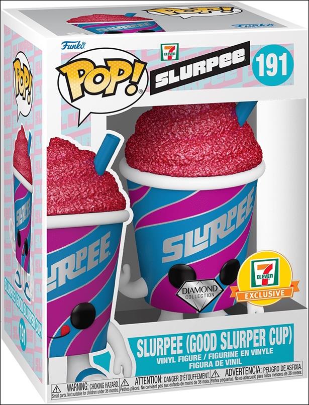 POP! Funko - Foodies figure 191 Slurpee (Good Slurper Cup) (Diamond/Metallic) 7-11