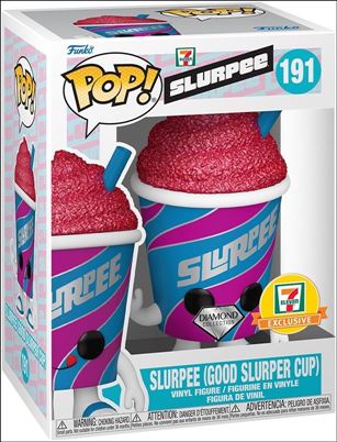 POP! Funko - Foodies figure 191 Slurpee (Good Slurper Cup) (Diamond/Metallic) 7-11