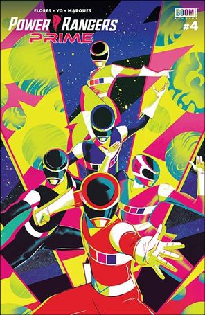 Power Rangers Prime issue 4-B Matt Taylor Cover