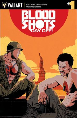 Bloodshot's Day Off issue 1 Kano Cover