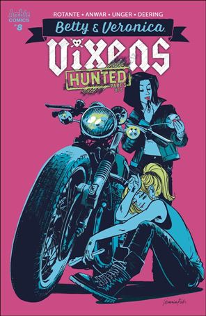 Betty & Veronica: Vixens issue 8-B Veronica Fish Cover