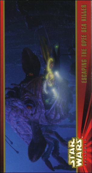 Star Wars: Episode I Widevision: Series 1 (Base Set) card 15 Escaping the Opee Sea Killer