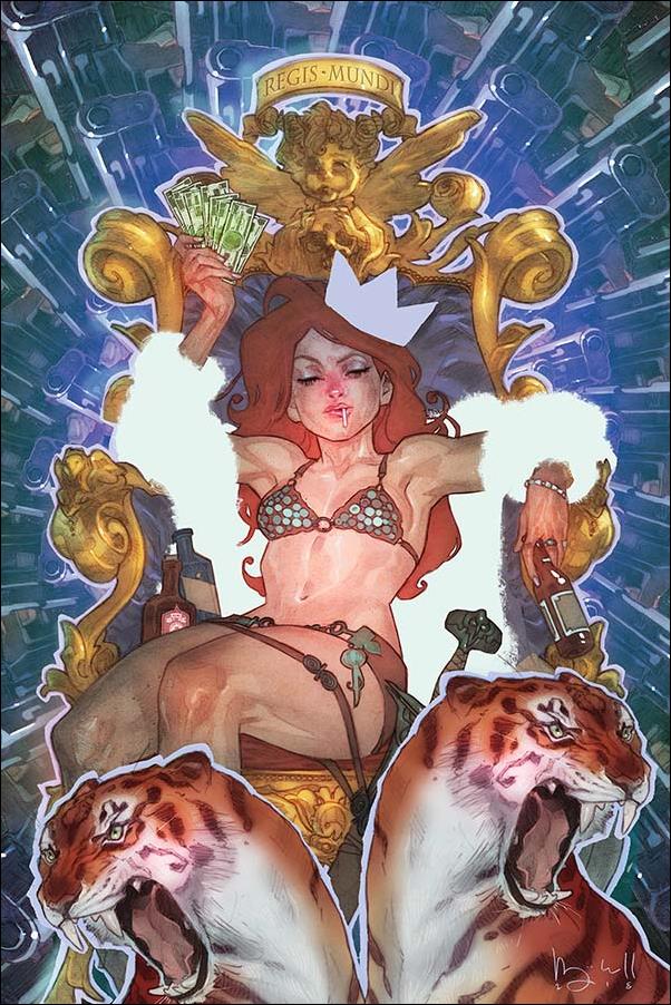 Red Sonja (2017) issue 21-H Ben Caldwell 1:20 Cover