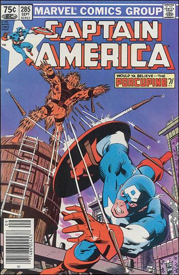Captain America (1968) issue 285-B Canadian Price Cover
