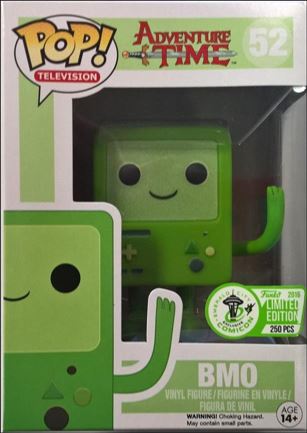 POP! Television figure 52-D BMO (Glow in the Dark) ECCC 1/250