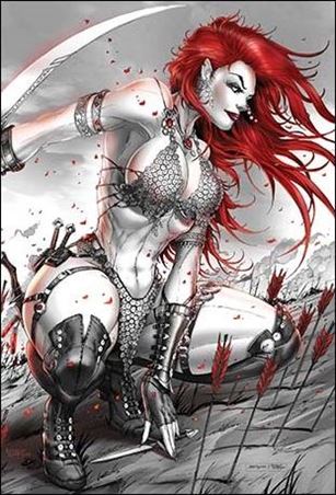 Red Sonja: Black White Red issue 1-V Jamie Tyndall Virgin Cover 1/100