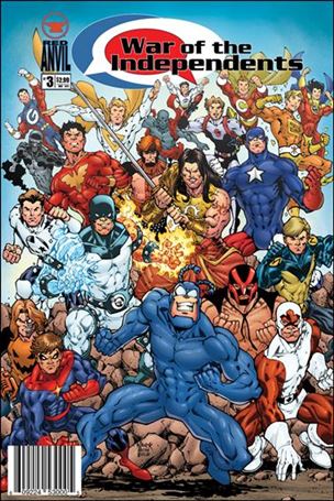 War of the Independents issue 3 Flipcover with Chris Giarusso Cover