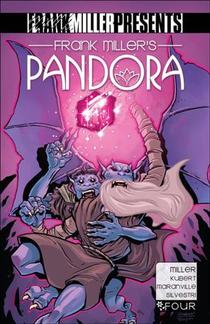 Frank Miller's Pandora issue 4-B Anthony Marques Cover