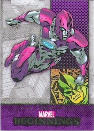 Marvel Beginnings: Series 2 (Base Set) card 323 Captain Marvel