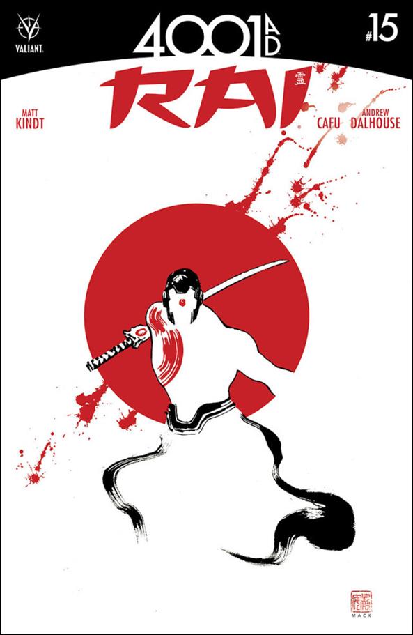 Rai (2014) issue 15 David Mack Cover