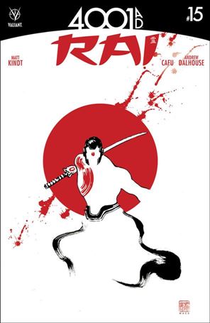 Rai (2014) issue 15 David Mack Cover
