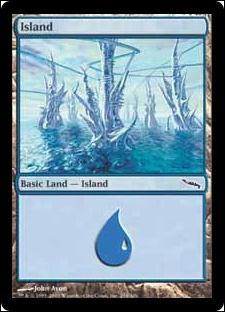 Magic the Gathering: Mirrodin (Base Set) card 294 Island