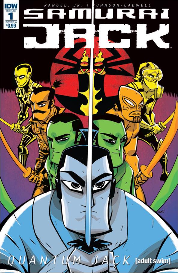 Samurai Jack: Quantum Jack issue 1 Michael Avon Oeming Cover