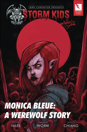 John Carpenter Presents Storm Kids: Monica Bleue: A Werewolf Story Cover Image 1