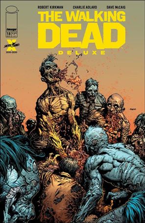 Walking Dead Deluxe issue 18 David Finch Cover